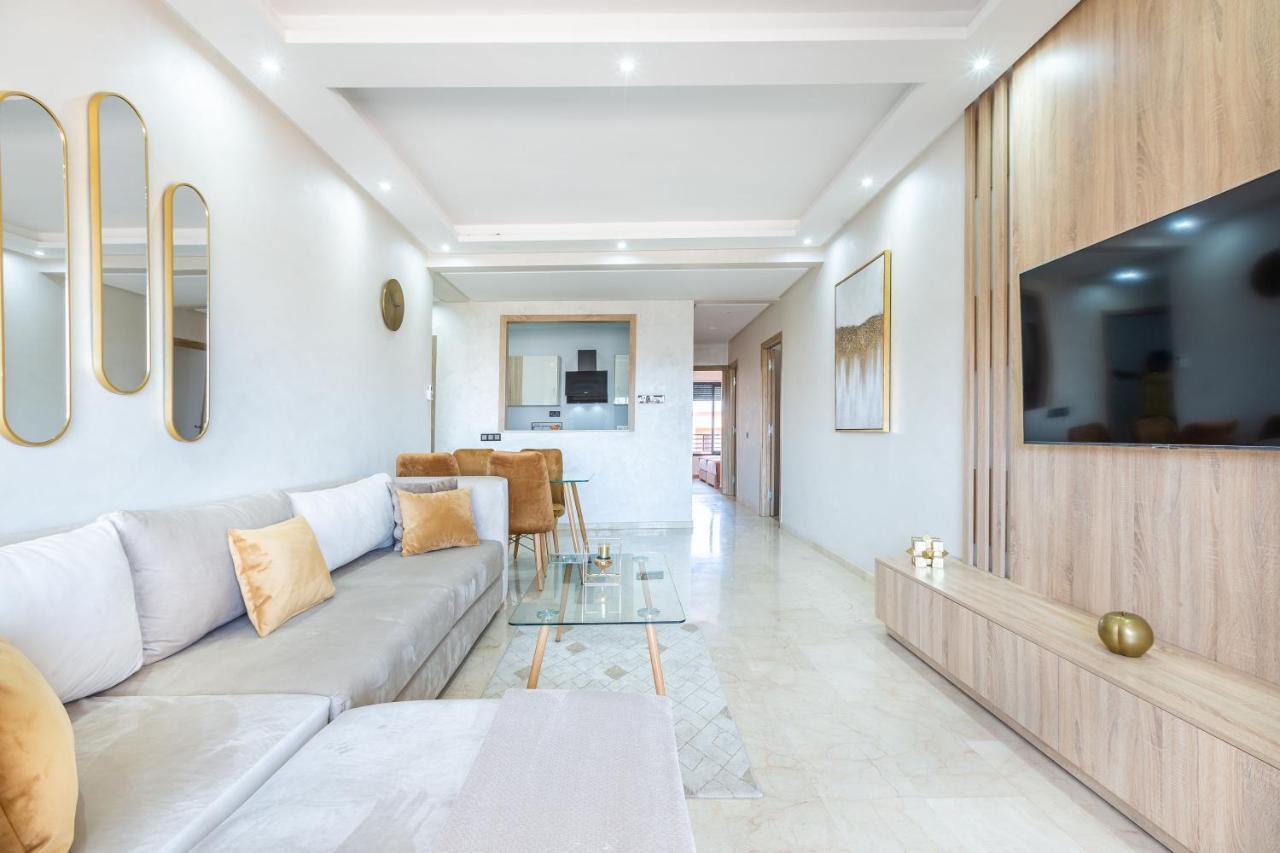 New! Superbe Appartement A Majorelle,Terrace,Iptv. Marrakesz Zewnętrze zdjęcie
