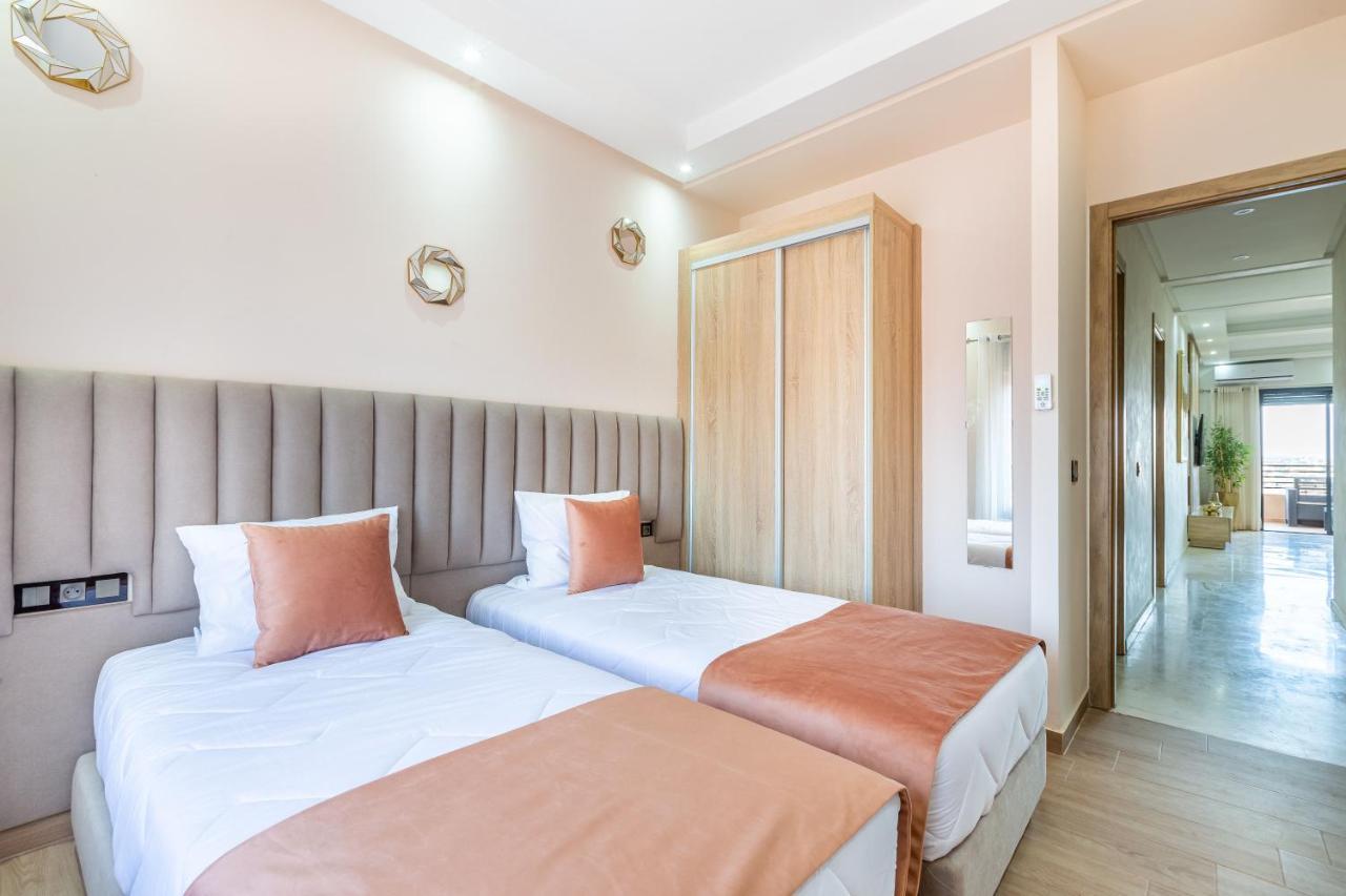 New! Superbe Appartement A Majorelle,Terrace,Iptv. Marrakesz Zewnętrze zdjęcie